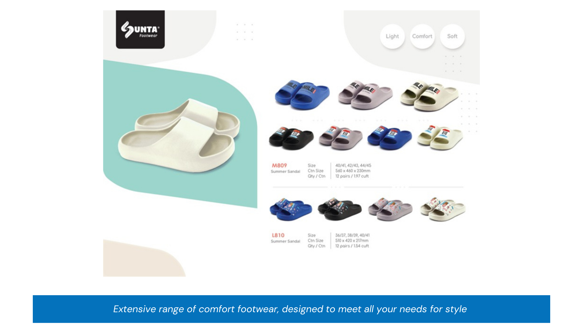 Sunta Summer Sandals - M809 & L810